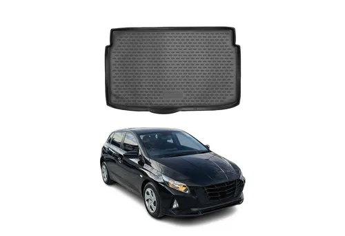 OMAC Kofferraummatte für Hyundai i20 (2020-2025) - Fahrzeugspezifische Kofferraummatte aus Gummi, wasserdicht und rutschfest, idealer Schutz für den Innenraum Ihres Hyundai i20.