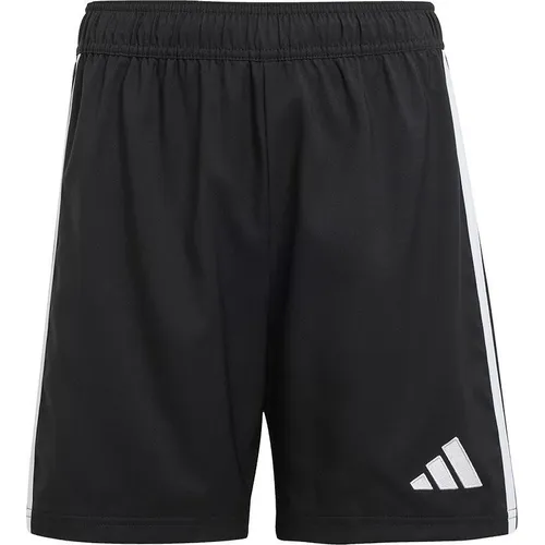 adidas TASTIGO25 Shorts für Kinder, Schwarz, 11–12 Jahre - Sporthose für Kinder mit normaler Passform und Kordelzug, aus 100% recyceltem Polyester für mehr Nachhaltigkeit und Komfort beim Sport.