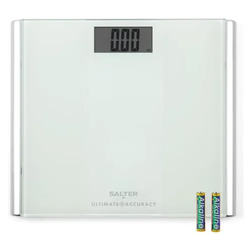 Salter 9009 WH3R Ultimate Accuracy Electronic Bathroom Scales white (180 kg) (9009 WH3R)