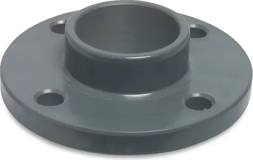Mega Klebeflansch PVC-U DN110 x 125 mm – Robuste Verbindung für Rohrsysteme - Hochwertiger Klebeflansch aus PVC-U, ideal für stabile Rohrverbindungen bis 16 bar. Kompakt und langlebig für den professionellen Einsatz in Rohrsystemen.