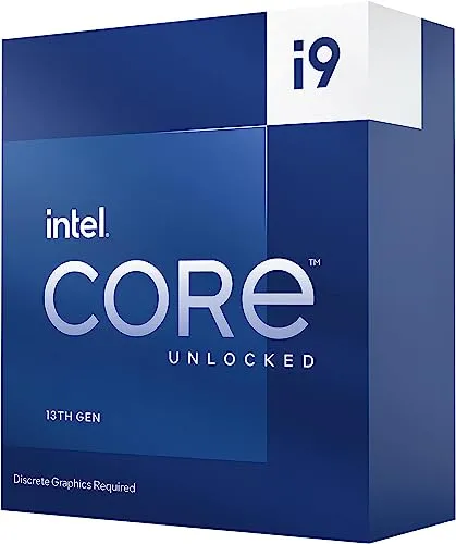 Intel Core i9-13900KF Desktop-PC-Prozessor, 24 Kerne (8 P-Kerne und 16 E-Kerne) 36 M Cache, bis zu 5,8 GHz