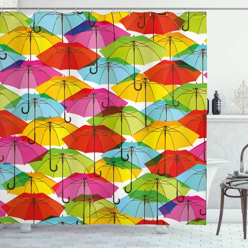 Duschvorhang Vivid Regenschirm, 175cm x 200cm