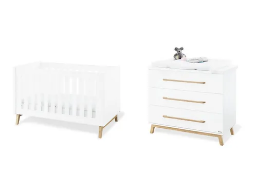 Pinolino® Babymöbel-Set Kinderzimmer-Set 'Riva' breit, 2-tlg.