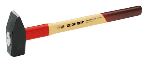 Gedore Vorschlaghammer Hickory 4 kg Rotband von GEDORE