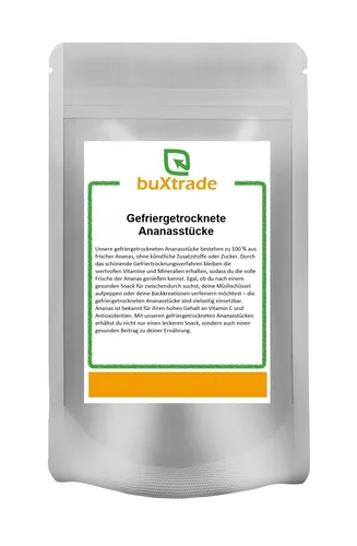 buXtrade Gefriergetrocknete Mangoscheiben