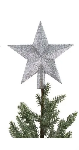 Weihnachtsbaumschmuck Silber von BURI