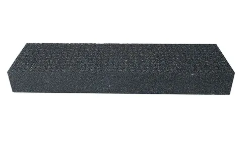 Schruppstein 60er Körnung mit Gitterprägung 200x50x25, Betonbearbeitung Fliesen