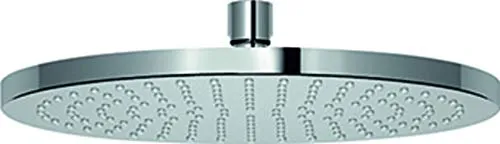 NIKLES NIKABSRKB25 Kopfbrause XL Techno 250 verchromt - Einbauduschkopf mit intelligenter Wasserverteilung und geregelter Durchflussmenge von 12l/min, schwenkbar und ohne Brausearm für flexiblen Duschkomfort.