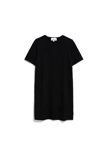 ARMEDANGELS Damen Jerseykleid aus LENZING™ ECOVERO™ Viskose Mix MAARILIANA Loose Fit Black