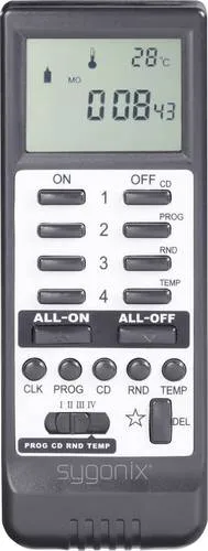 RSL Fernbedienung 16-Kanal Reichweite max. (im Freifeld) 50m