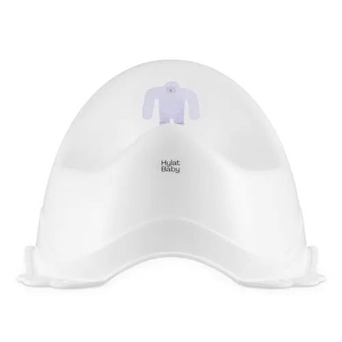 Hylat Baby Töpfchen für Kinder - Junge/Mädchen ab ca. 2 Jahre, auch zum Windelfrei und Töpfchentraining, Farbe:weiß, Motiv:Yeti, Marke:Hylat Baby