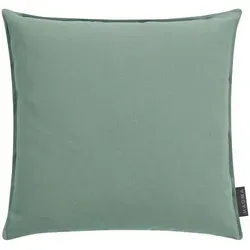 Magma Dekokissenhülle Lion 50x50 cm | jade - grün in grün von MAGMA Heimtex