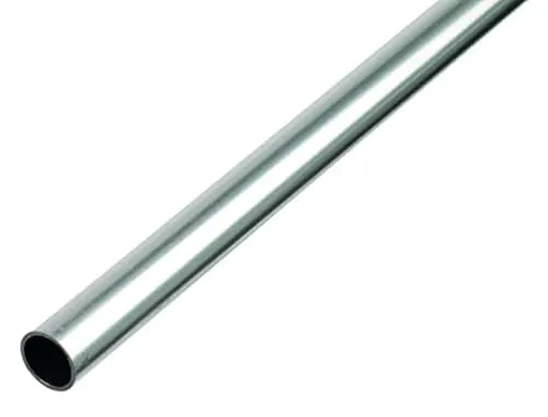 Alberts 473754 Rundrohr | Aluminium, natur | 1000 x 6 x 1 mm