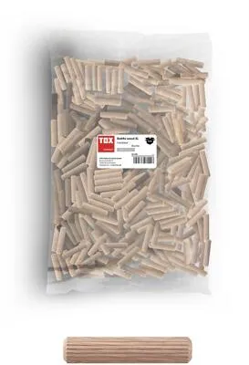 TOX Boltfix wood XL 6/30 Riffeldübel aus massiver Buche (015600101)