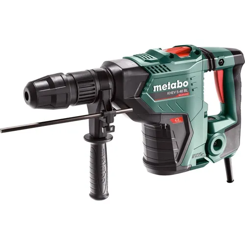 Metabo KHEV 5-40 BL Kombihammer im Kunststoffkoffer - Bohrmaschine mit leistungsstarkem Motor für vielseitige Anwendungen, inklusive praktischen Kunststoffkoffer für einfachen Transport und Aufbewahrung.