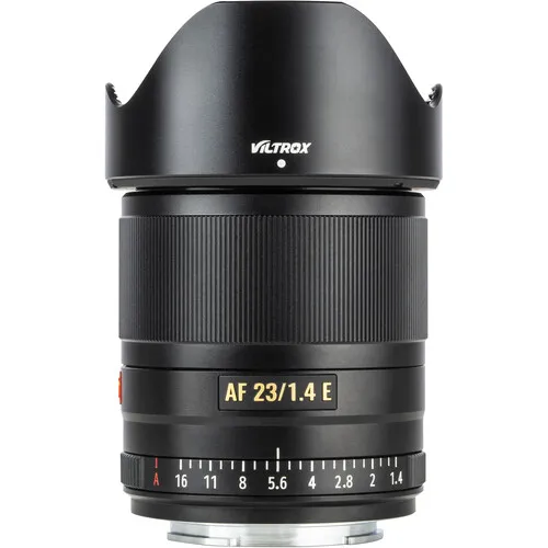 VILTROX 23 mm F1.4 E Autofokus-Objektiv für Sony E-Mount - Objektiv für Spiegelreflexkameras mit schnellem, leisen Autofokus und großer Blende von f/1.4 für optimale Leistung bei schwachem Licht.
