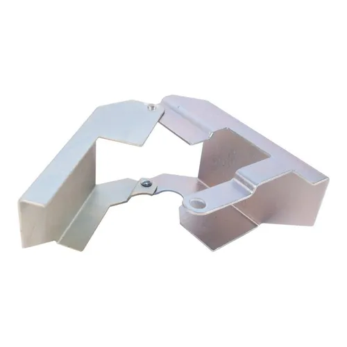 Frielitz Kastenschloss mit Scharnier - Einsteckschlösser, universal einsetzbar mit integriertem Riegel, ideal für Zugkugelkupplungen, klappbar und inklusive 2 Schlüsseln für zusätzliche Sicherheit.