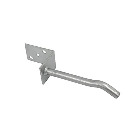 GeZu Impex L-Form mit gebogener Dolle 80 x 300 mm