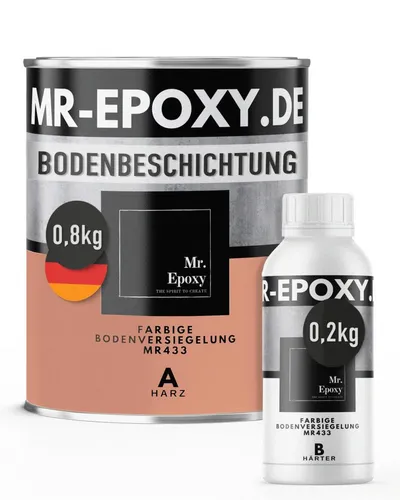 Mr. Epoxy Bodenversiegelung Epoxid-Bodenbeschichtung