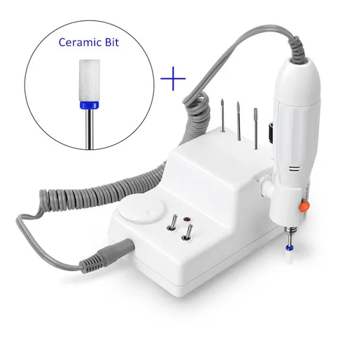 JSDA® Elektrisch Nagelfräser Pediküre Set 35W - Nagelpflegeinstrumente, leistungsstark mit 25000U/Min für präzise und professionelle Ergebnisse bei der Pediküre.