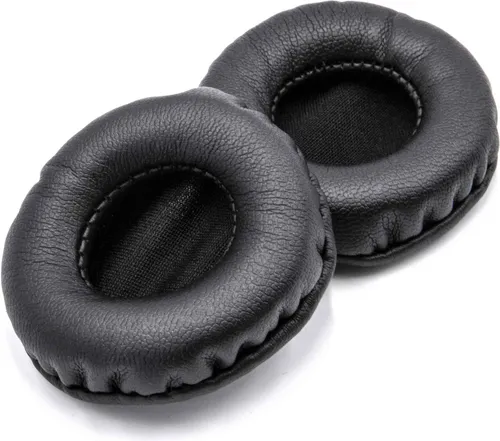 vhbw 2x Ohrpolster kompatibel mit Sony MDR-1A Kopfhörer Headset, Polyurethan Schwarz