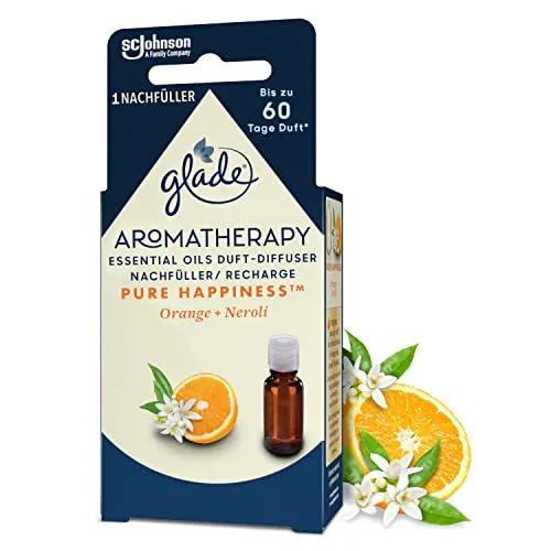 Glade Aromatherapy Duft-Diffuser Nachfüller, Orange + Neroli, 17.4ml