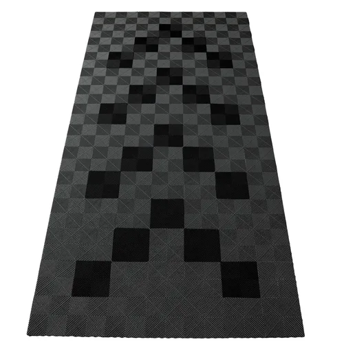 RAMROXX Performance Bodenfliesen Garagenboden 2,8mx5,6m Grau Schwarz - Hochwertige Kunststoffbodenfliesen für Garagen, pflegeleicht und langlebig. Ideal für einen professionellen Einsatz und eine ansprechende Optik.