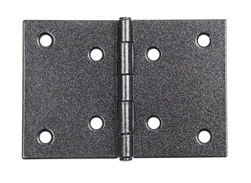 Alberts DURAVIS® Scharnier 60 x 90 mm | 16er Set | schwarzdiamant duplexbeschichtet - Robuste und dekorative Scharniere für verdeckte Montage, ideal für anspruchsvolle Konstruktionen. Hochwertige Duplexbeschichtung sorgt für Langlebigkeit und Witterungsbeständigkeit.