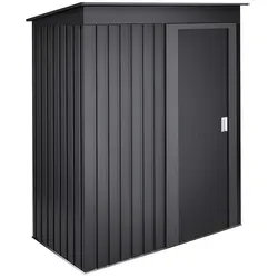 WASABI Gartenschrank Metall 1,39 m² Neat Anthracite