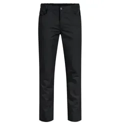 GREIFF 5-Pocket-Hose Greiff GASTRO MODA Herren-Hose Regular-Fit Schwarz - Stoffhosen für die Gastronomie, langlebig und pflegeleicht, mit Gummibund für hohen Tragekomfort und modischem 5-Pocket-Style.