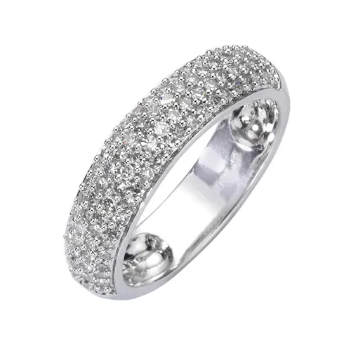 Diamonds by Ellen K. Ring Gold 585 mit 90x Diamant 0,50ct in weiß von Diamonds by Ellen K.