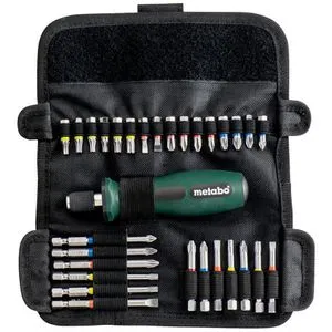 Metabo Werkzeugtasche Bit-Rolltasche SP 30-teilig