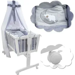 Vicco Babywiege Schaukelwiege 90x40 cm