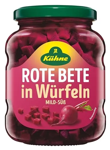 Kühne Rote Bete in Würfeln, 370 ml