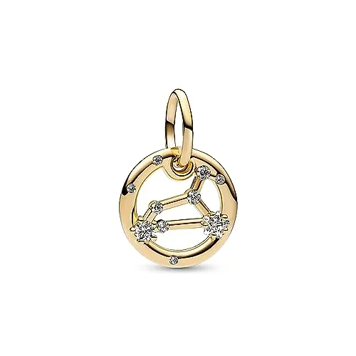 PANDORA Moments Sternzeichen Löwe Charm-Anhänger in gold von Pandora