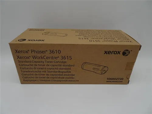 Original Xerox 106R02720 Toner schwarz für Phaser 3610 und WC 3615 - Echte Original-Tonerkassette in Schwarz für hochwertige Druckergebnisse, ideal für Büro und Home Office.