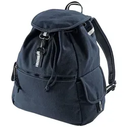Quadra Vintage Segeltuch Rucksack 18L - BC766 (Oxford Navy) - Stylischer Rucksack aus gewaschenem Segeltuch mit extra Seitentaschen und gepolsterten, verstellbaren Schultergurten. Ideal für den täglichen Gebrauch und bietet viel Stauraum.