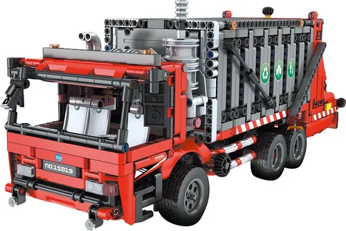 Produktbild Mould King Remote Controlled Müllwagen Baukasten 15019