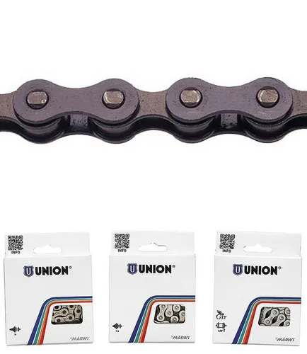 MARWI Fahrradkette Fahrrad Kette 1 2 x 1 8 112 Glieder schwarz