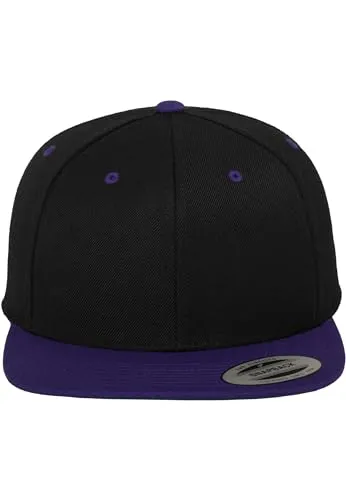Flexfit Classic Snapback 2-Tone -One Size Cap, Erwachsenen Mütze (Kappe für Herren und Damen) Schirmmütze verstellbar - in diversen Farben