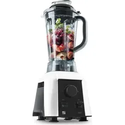 G21 Mixer G21 Perfection - Weiß, der leistungsstarke Küchenhelfer - Mixer, 1.700 W Leistung und 32.000 U/min für müheloses Zerkleinern selbst härtester Zutaten. Ideal für Smoothies, Nussbutter und Hummus. BPA-freier Tritan-Behälter, spülmaschinenfest und ergonomisch gestaltet.