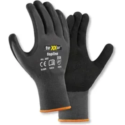 Nylon-strickhandschuhe 243110 Gr.10 Kat.2, Nitril Beschichtet - Texxor