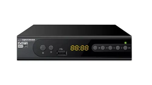 Esperanza EV106R TV Set-Top-Box Kabel Schwarz Esperanza 5901299957776