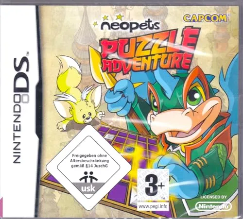 Neopets Puzzle Adventure [UK Import] - Fesselndes Puzzle-Abenteuer für Fans, entdecke die Welt von Neopets mit herausfordernden Rätseln und einzigartigen Charakteren.