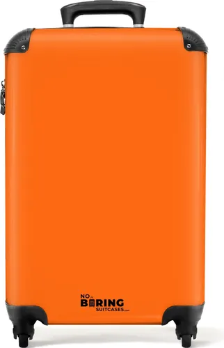 NoBoringSuitcases.com Hartschalen-Trolley mit leuchtenden Rädern