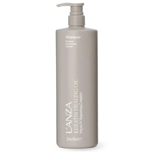 L'ANZA Keratin Heilöl Shampoo für Geschädigtes Haar (950 ml)
