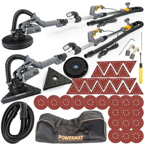 Powermat Gips-Schleifer 1450 W 225 mm 2in1