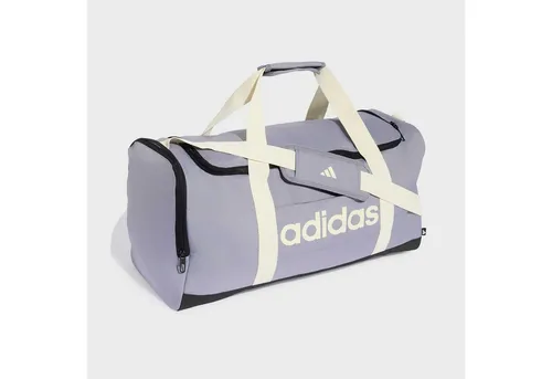 adidas Performance Sporttasche LINEAR DUFFELBAG M - Praktische adidas Duffelbag mit mehreren Fächern und Reißverschlusstaschen für optimale Organisation. Der verstellbare Schulterriemen und die zwei Tragegriffe sorgen für flexibles Tragen. Hergestellt aus recycelten Materialien.