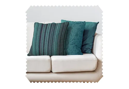 novely® Dekokissen 3er-SET MALCHIN in blau von NOVELY