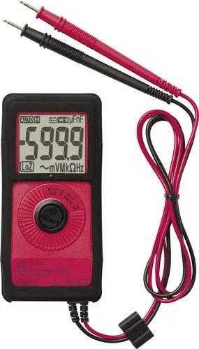 Beha-Amprobe Multimeter PM55A RMS digital - Multimeter für Elektroinstallation mit berührungsloser Spannungsanzeige (NCV) und handlichem Format. Ideal für präzise Messungen von Spannung, Strom und Widerstand.